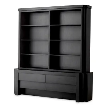Metropolitan Charcoal Grey Large Cabinet 