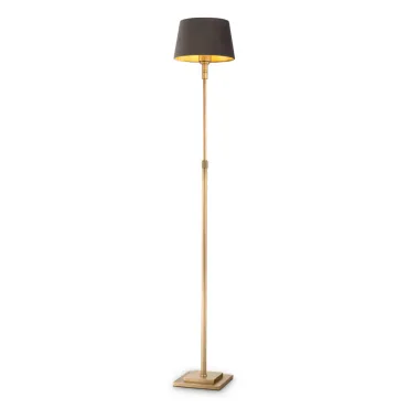 Tryon Brushed Brass Floor Lamp
