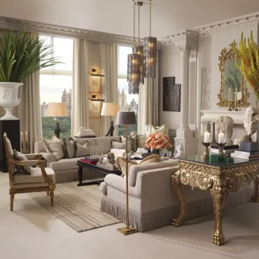 Tryon Brushed Brass Floor Lamp