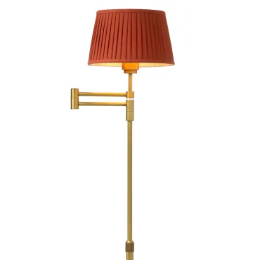 Corbin Orange Shade Floor Lamp