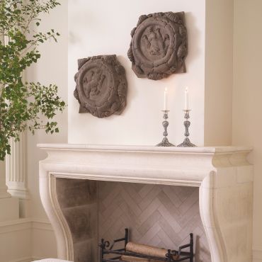 Thomson Antique Silver Candle Holder