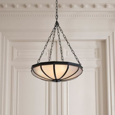 Jenkins Small Bronze Chandelier