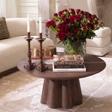 Papyrus Dark Brown Coffee Table