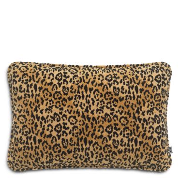 Diana Bernard Leopard Rectangular Cushion