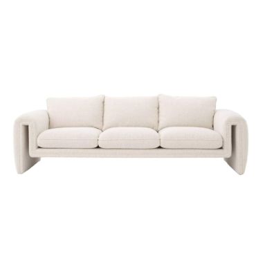 Tondo Boucle Cream Sofa