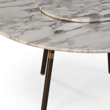 Nero Round Dining Table - Customise