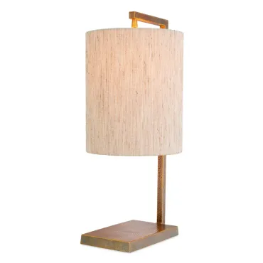 Volturno Vintage Brass Table Lamp
