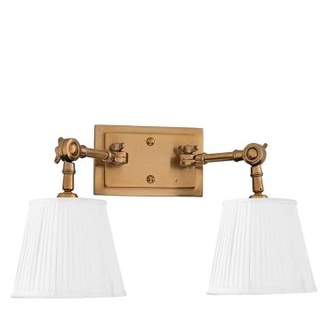 EICHHOLTZ WENTWORTH WALL LAMP DBL/WHT