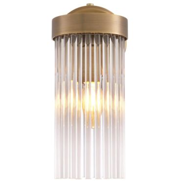 Carnero Antique Brass Wall Lamp